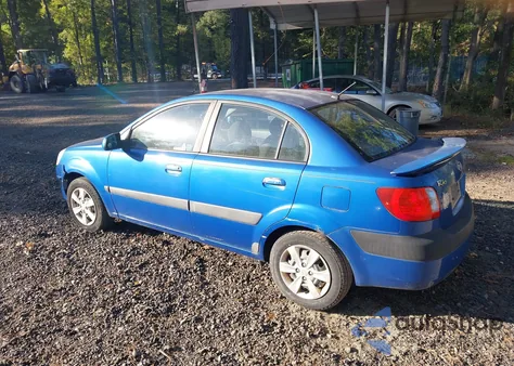 2008 Kia Rio Lx из США, поврежденный, VIN KNADE123486319813